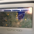 Avon on the flight map